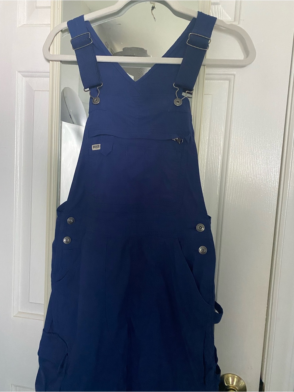 Duluth Trading Co Navy Blue Women’s Shortalls